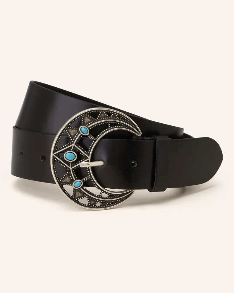 ba&sh Ledergürtel BOSTON Schwarz
