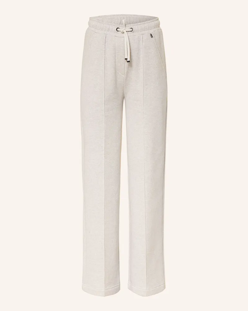 Bogner Hose TOTO-1 im Jogging-Stil mit Glitzergarn Taupe