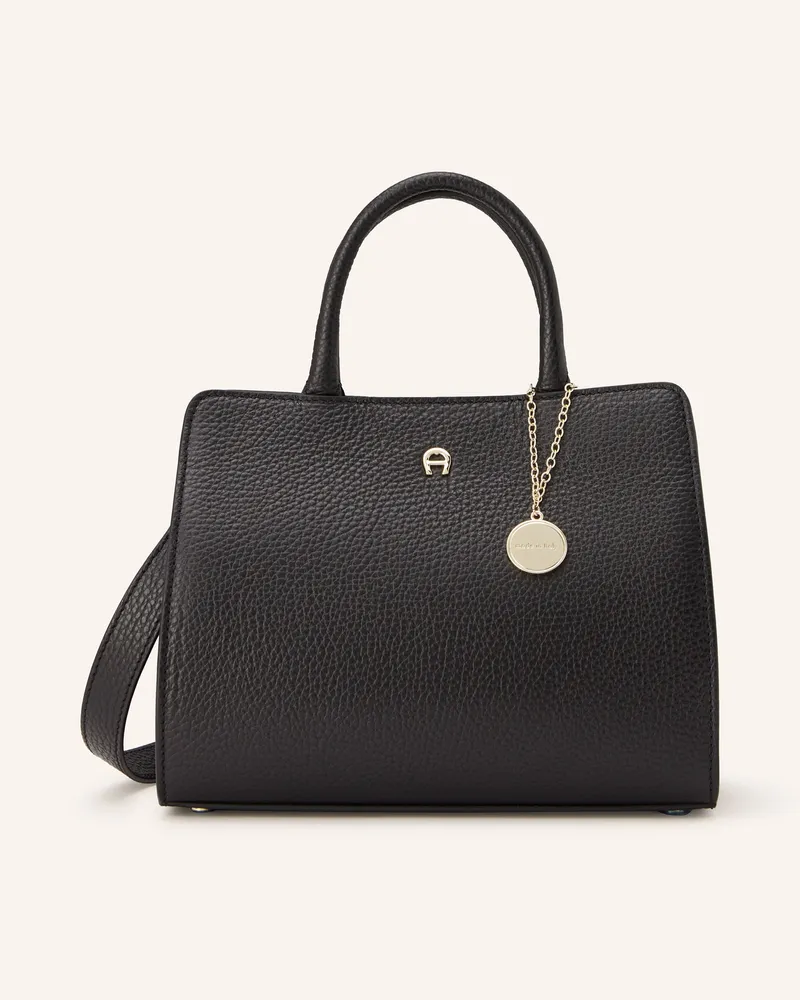 Aigner Handtasche Cestino schwarz Schwarz