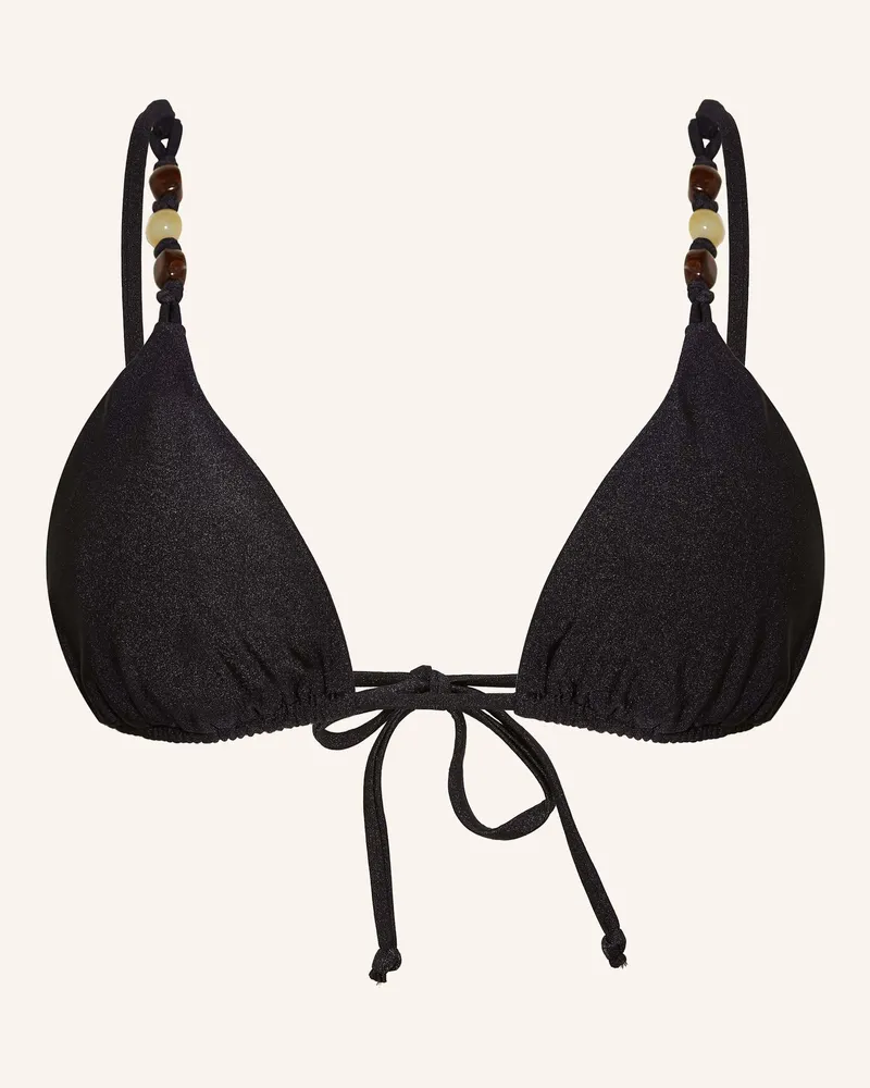 Seafolly Australia Triangel-Bikini-Top Palermo schwarz Schwarz