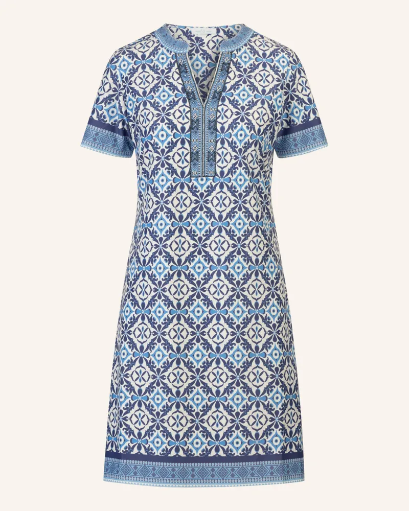 Mint & Mia Kurzes Kofferkleid Blau