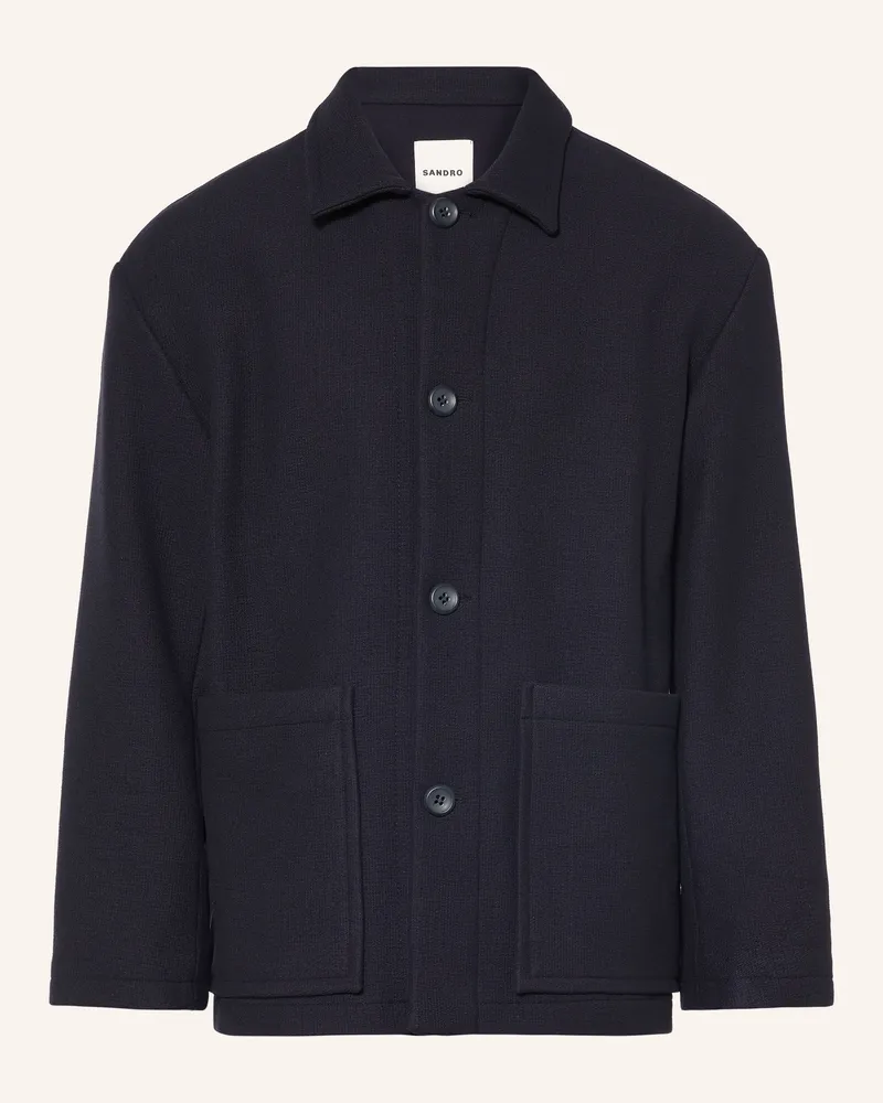 Sandro Overjacket blau Dunkelblau