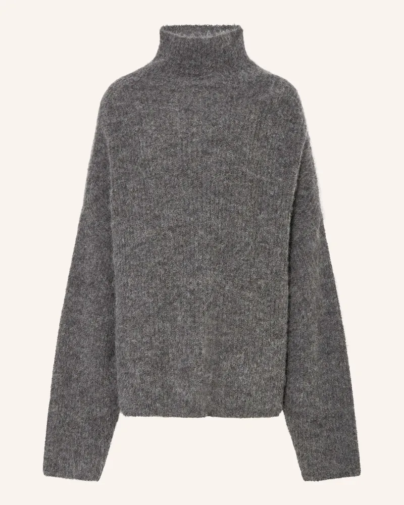 by Aylin Koenig Pullover MARA mit Alpaka Grau
