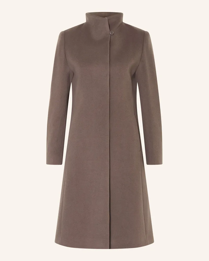 Cinzia Rocca Wollmantel beige Grau