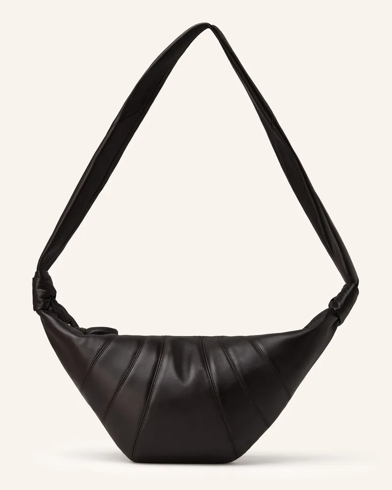 Christophe Lemaire Umhängetasche CROISSANT MEDIUM Dunkelbraun