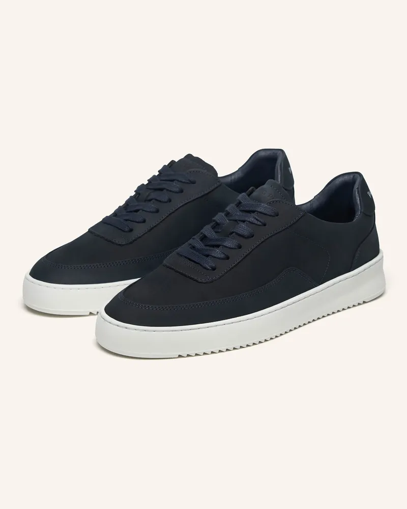 Filling Pieces Mondo 2.0 Nubuck blau Dunkelblau