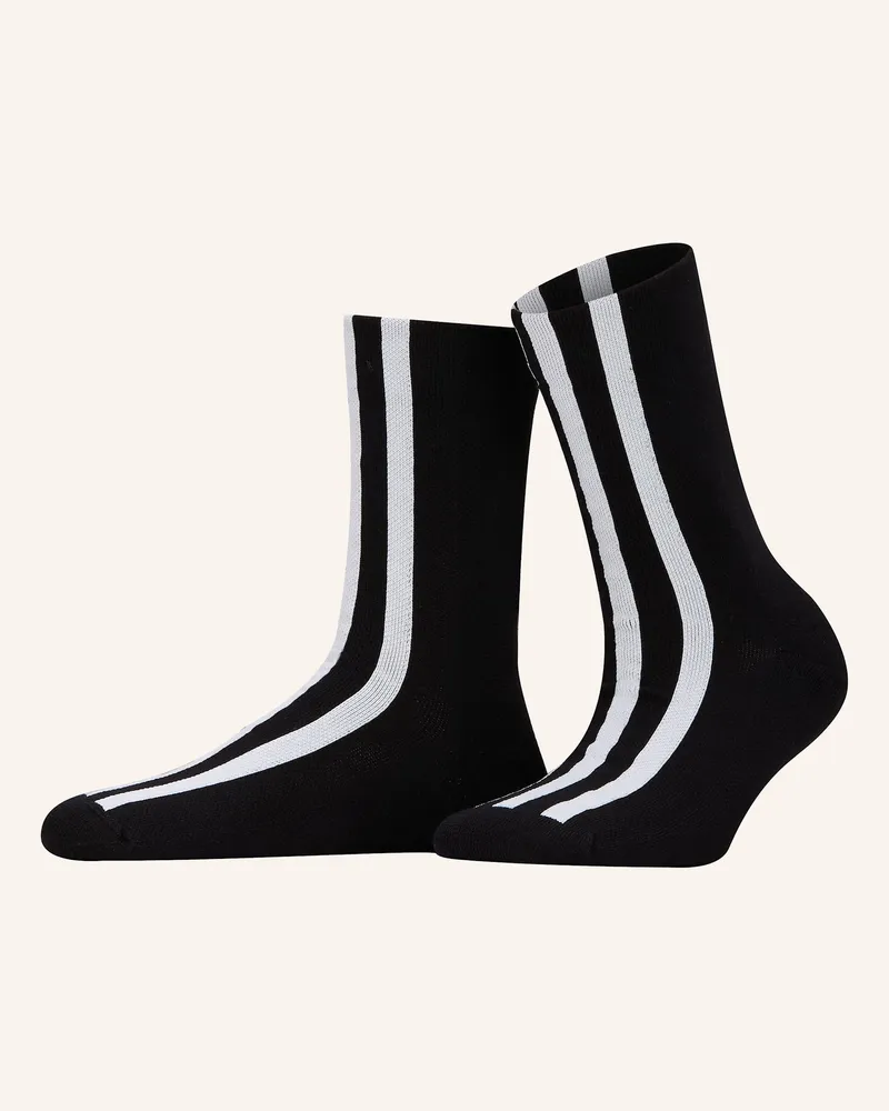 Y-3 Socken Y-3 Stripes schwarz Black