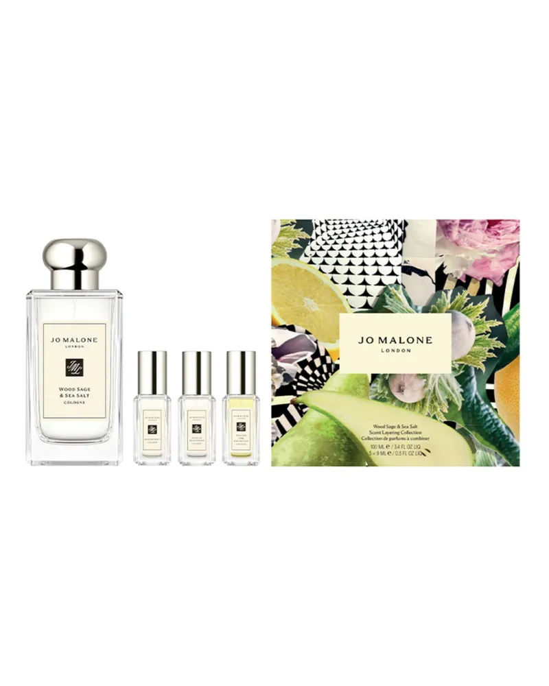 Jo Malone WOOD SAGE & SEA SALT LAYERING COLLECTION 