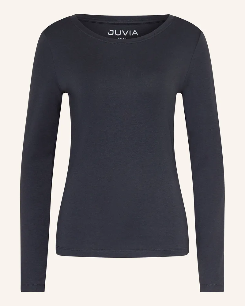 Juvia Longsleeve Ivette blau Dunkelblau