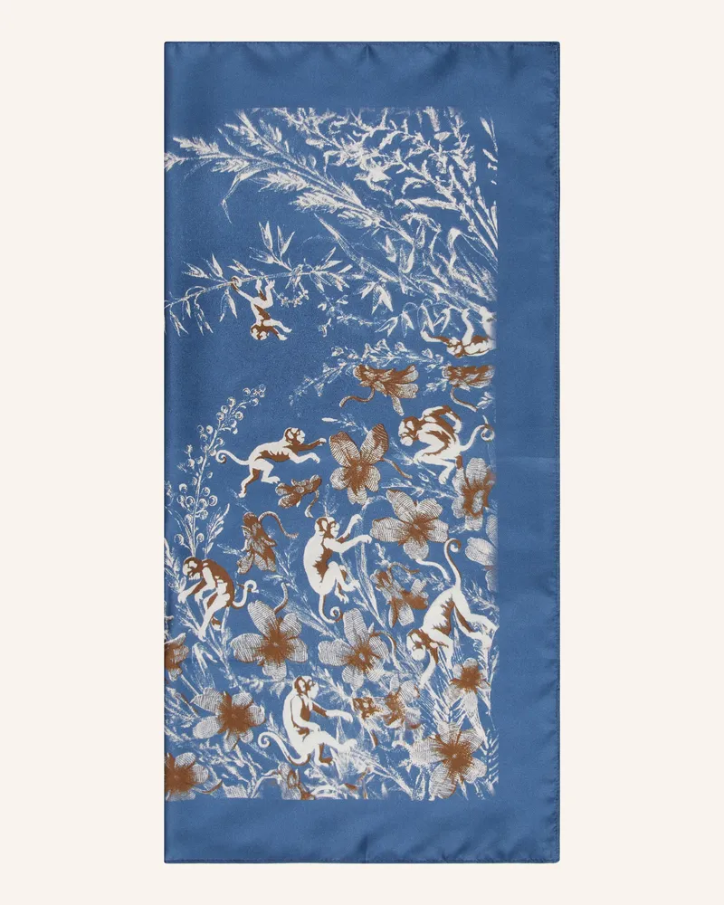 Olymp Seidentuch Blau
