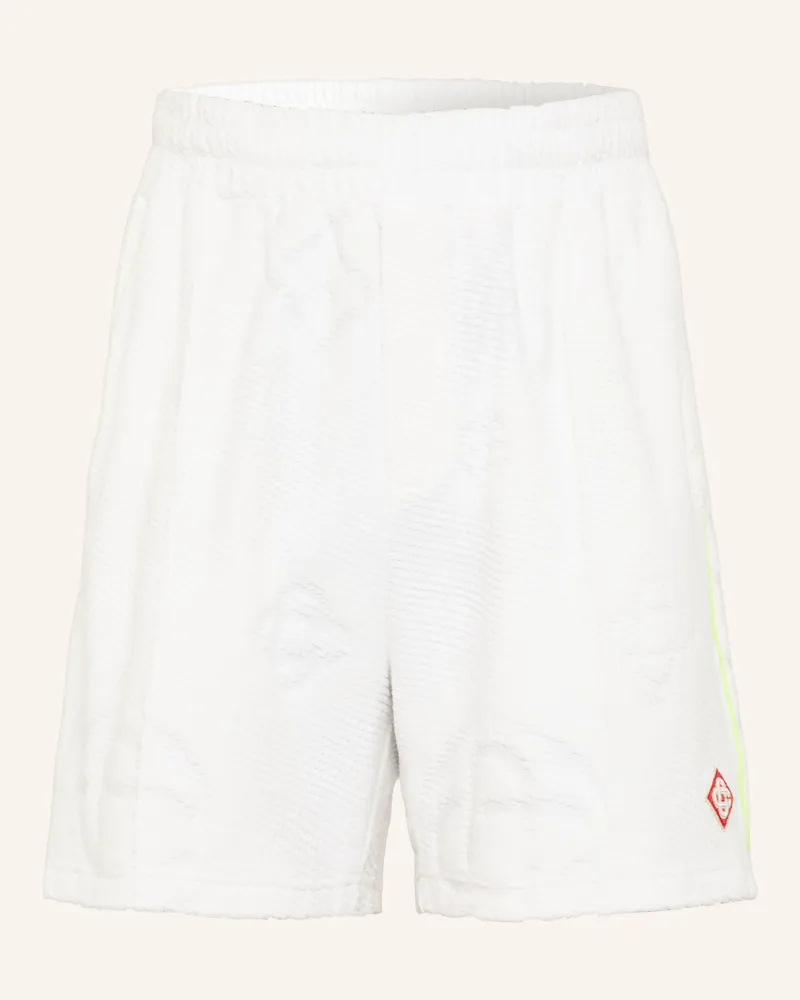 Casablanca Paris Frotteeshorts Weiss