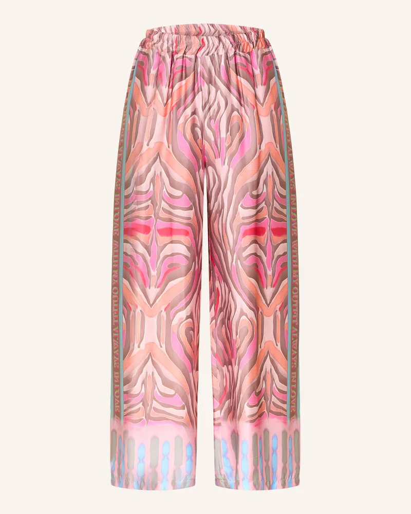 Miss Goodlife Marlenehose aus Satin Beige