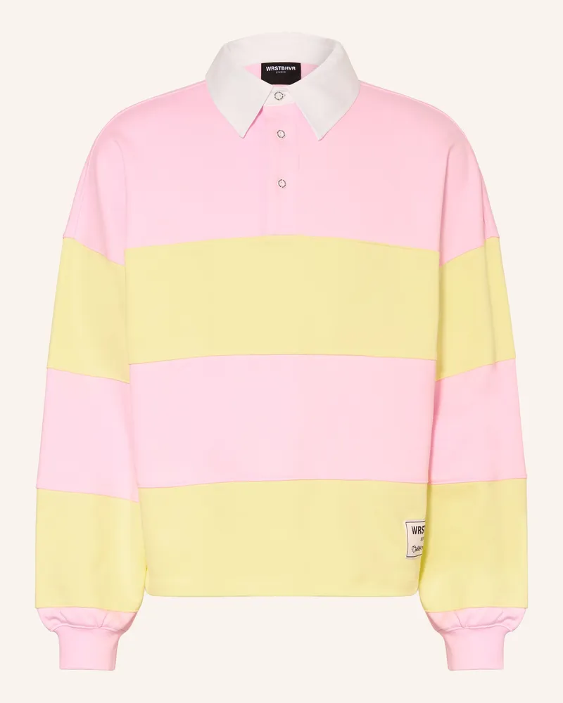 WRSTBHVR Rugbyshirt Geri pink Rosa