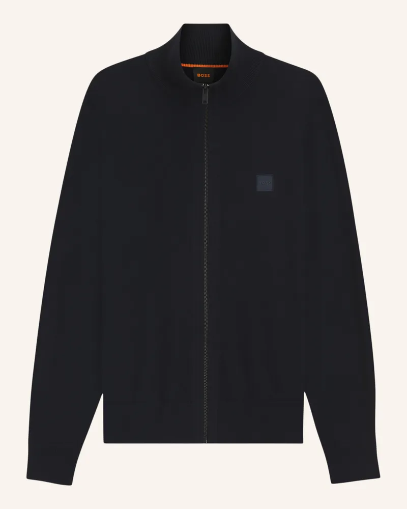 HUGO BOSS Casual Jacke KANOZIP_S Regular Fit Dunkelblau