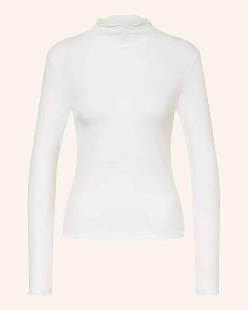 Darling Harbour Longsleeve mit Rüschen Offwhite