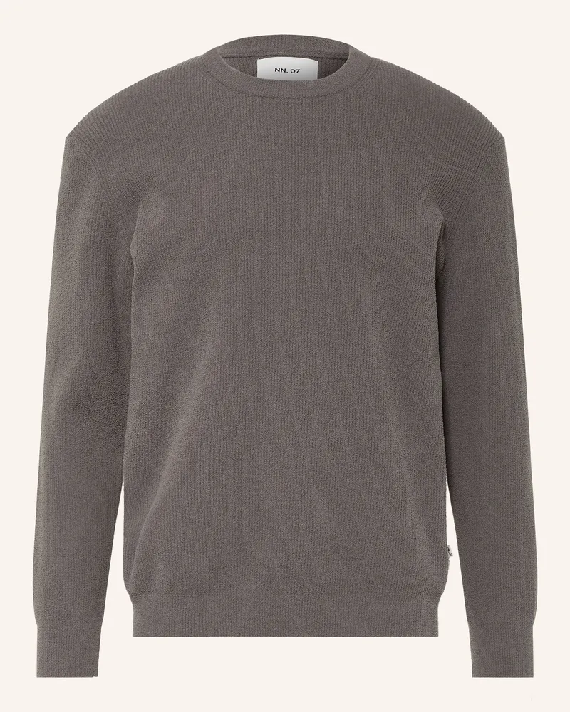 NN 07 Pullover Danny beige Dunkelgrau