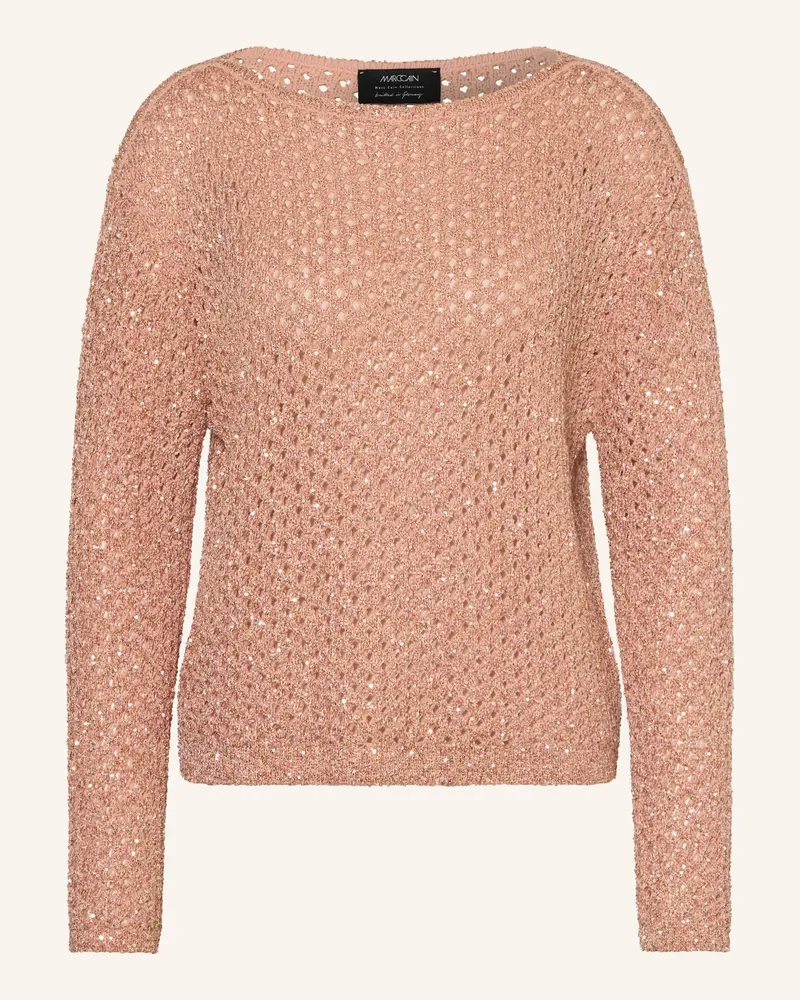 Marc Cain Pullover Mit Pailletten rosa 217
