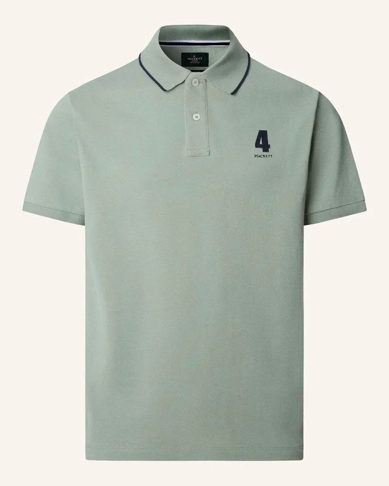 Hackett Poloshirt Heritage Nbr Polo gruen Grün