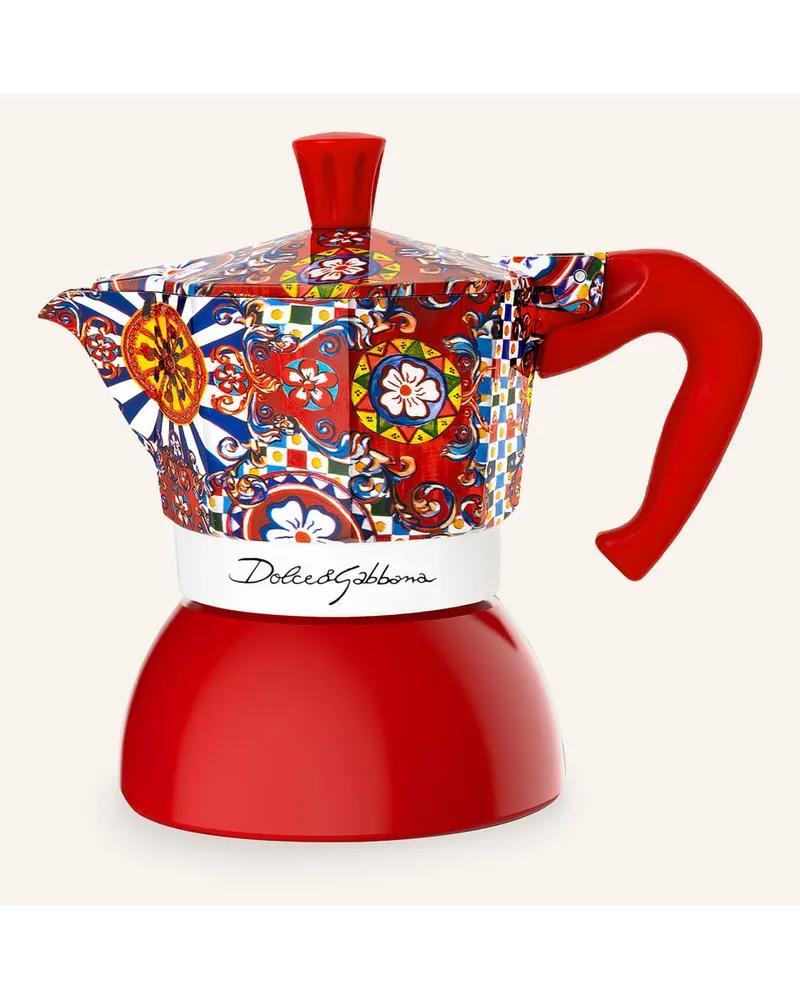 Dolce & Gabbana Casa Espressokocher Rot