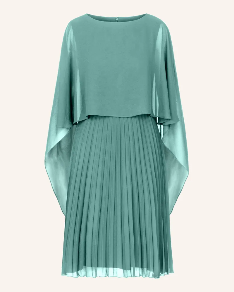 Apart Cocktailkleid mit Chiffoncape Hellgrün