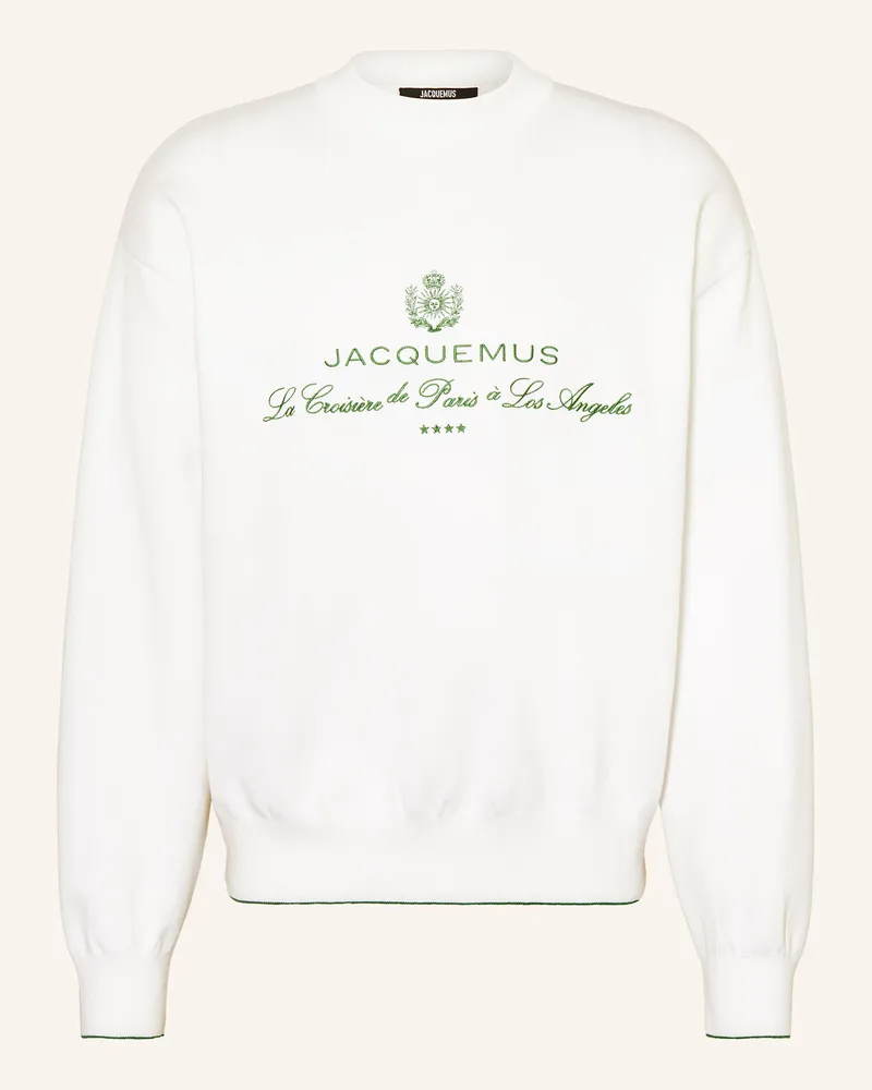 Jacquemus Sweatshirt LA MAILLE VENICE Ecru