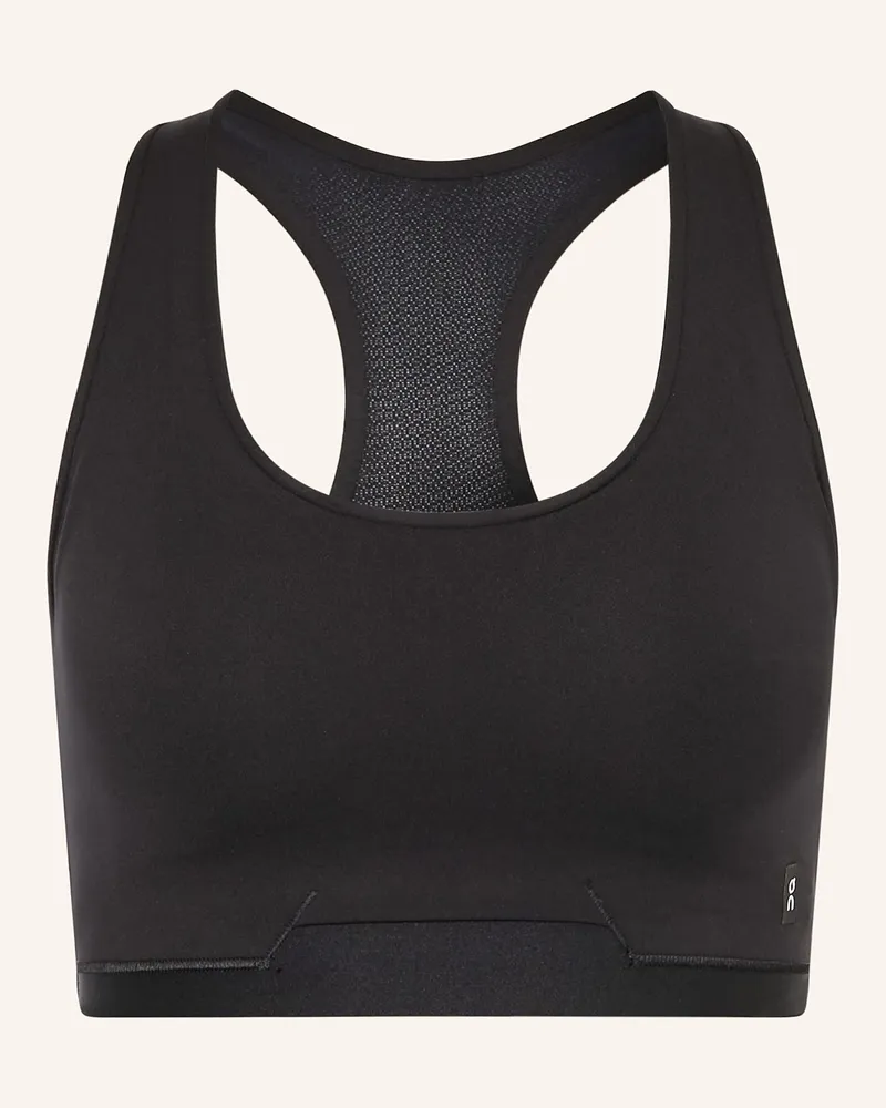 ON Sport-Bh Train Mit Mesh schwarz Schwarz