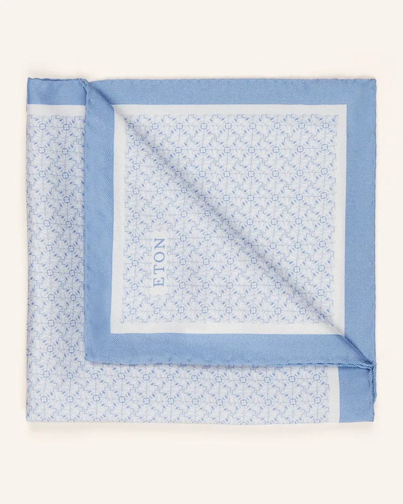 Eton Einstecktuch Hellblau