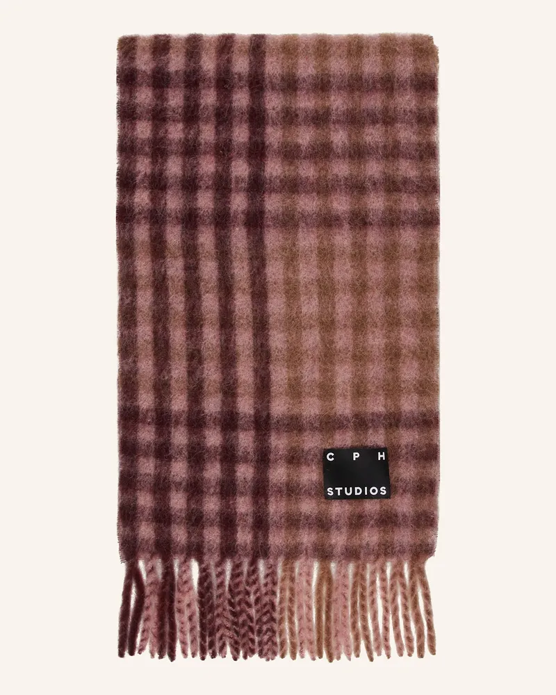 Copenhagen Schal Dunkelrot