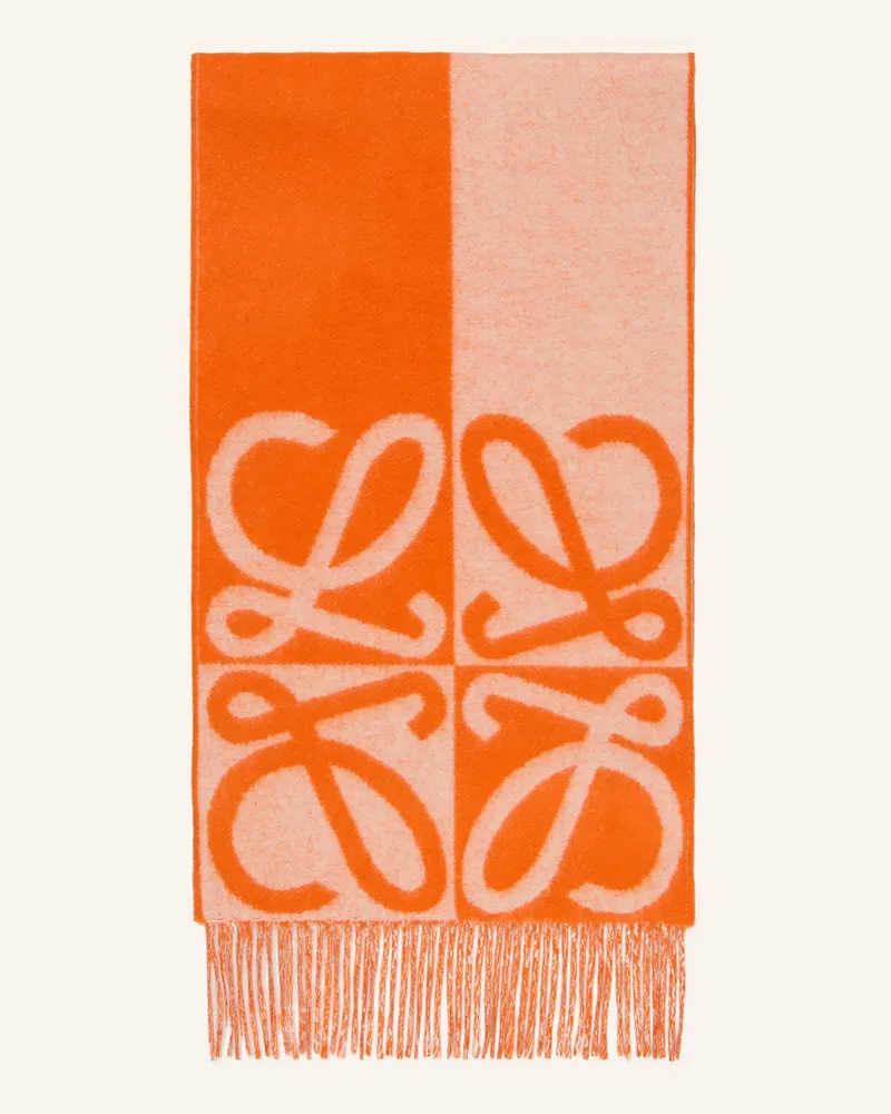 Loewe Schal orange Orange