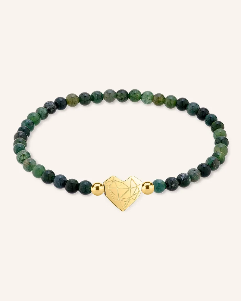 Liebeskind Armband  Aus  Edelstahl gruen Grün