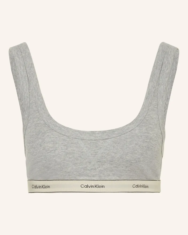 Calvin Klein Bustier HERITAGE Grau