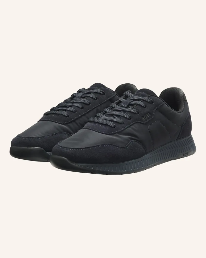 HUGO BOSS Sneaker TITANIUM_RUNN_SDNYPA Dunkelblau