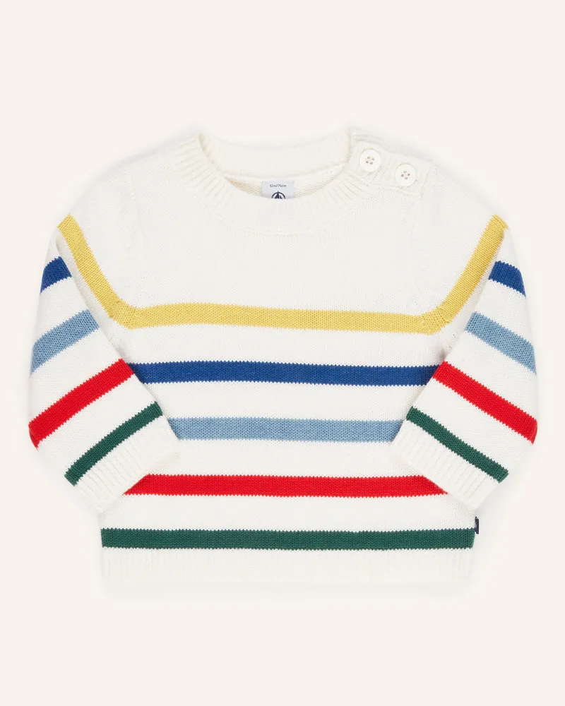 Petit Bateau Pullover Weiss
