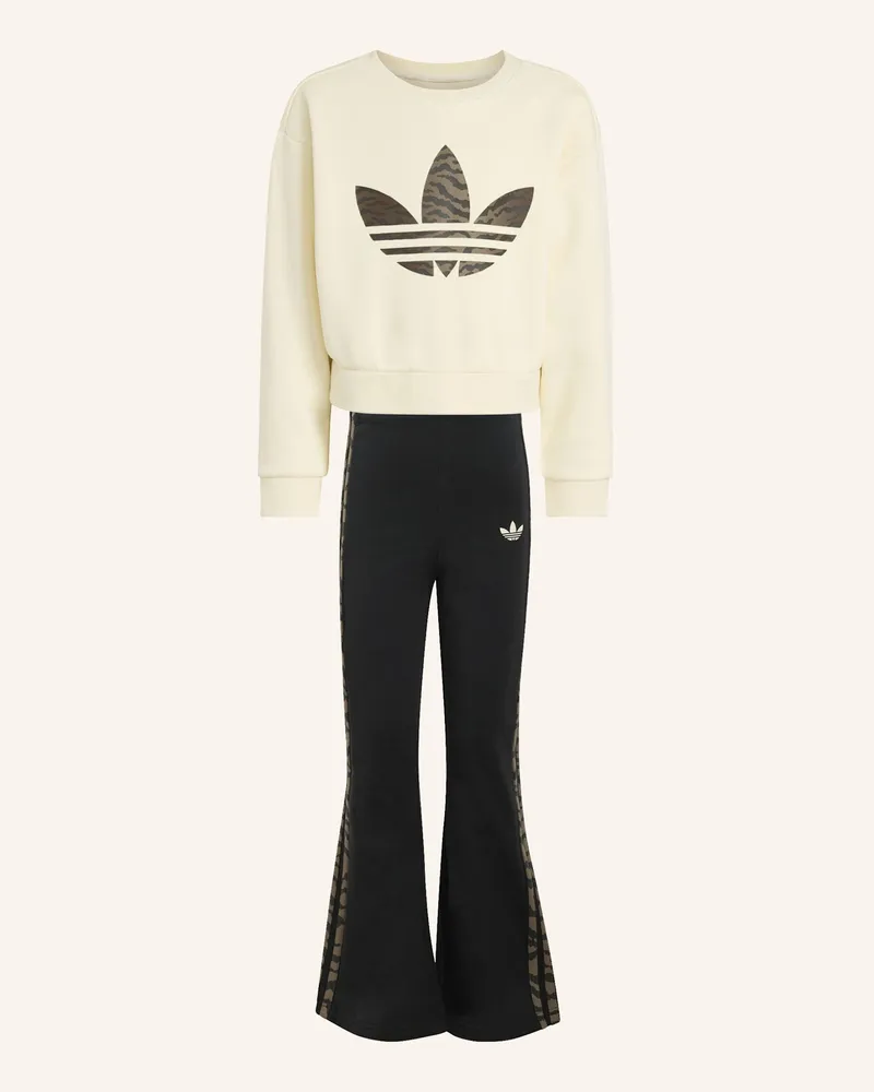 adidas Boxy Crew Set weiss Weiss