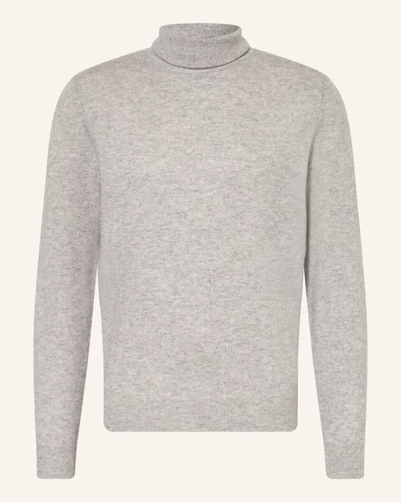 Strokesman's Strokesman Rollkragenpullover Aus Cashmere grau Hellgrau