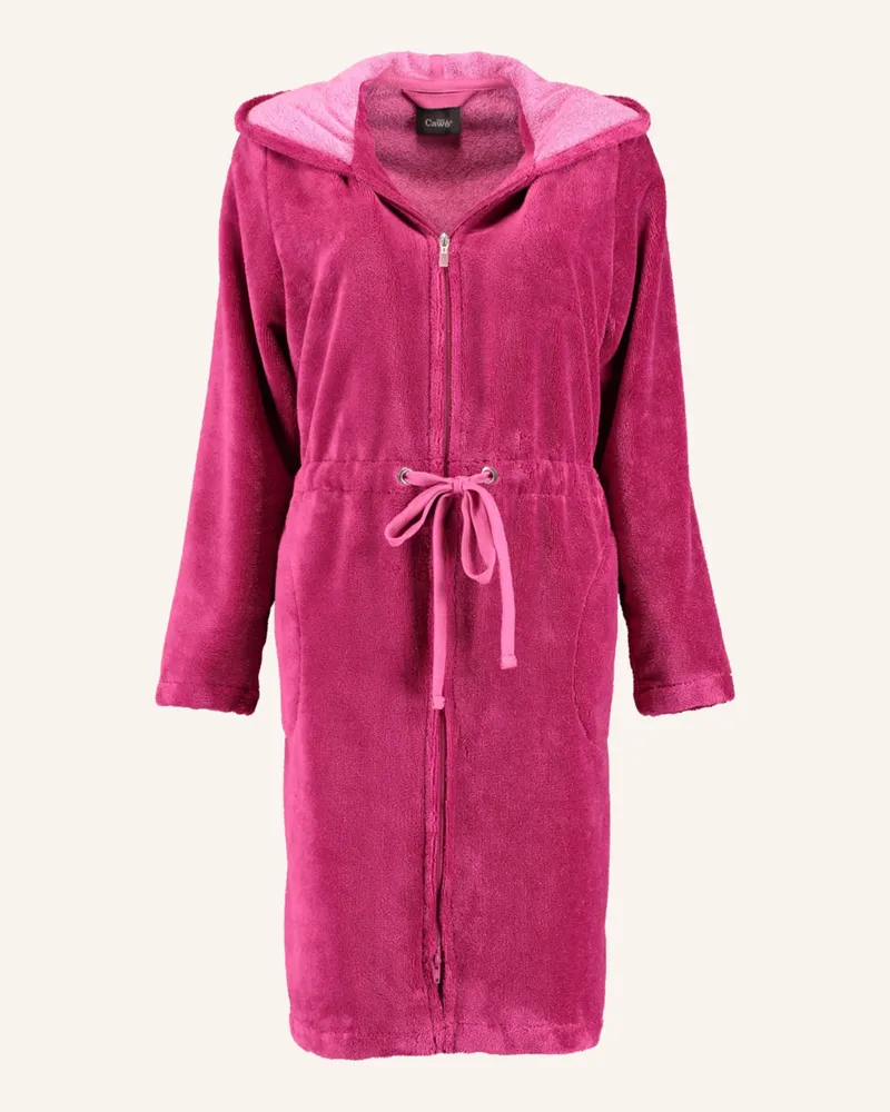 Cawö Bademantel pink Rosa