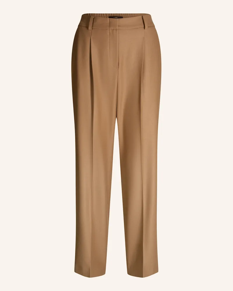 windsor. Bundfaltenhose Camel