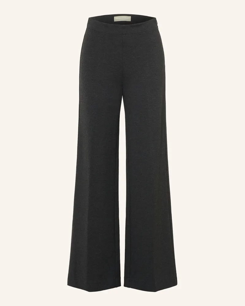Marc O'Polo Marlenehose Margo Aus Jersey grau Dunkelgrau