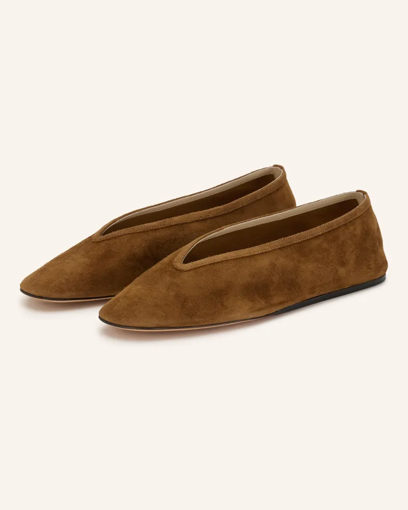 Le Monde Béryl Ballerinas Luna braun Braun