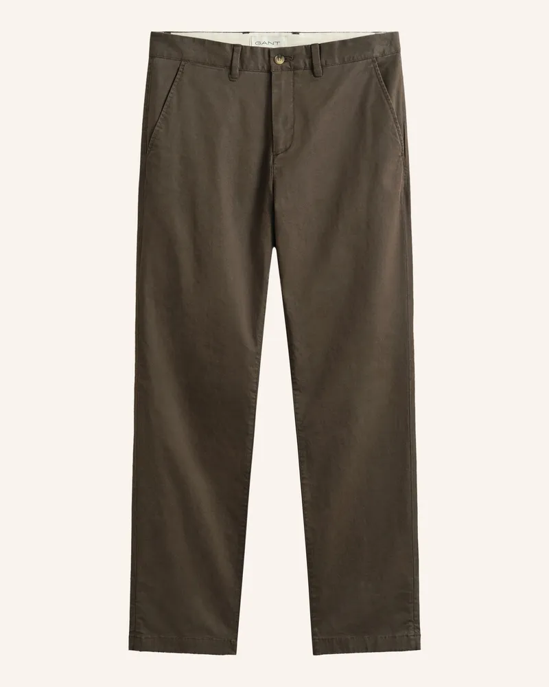 Gant Chino Regular Fit braun Braun