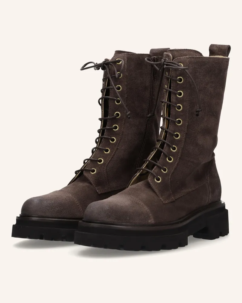 Thea Mika Schnürstiefel Braun