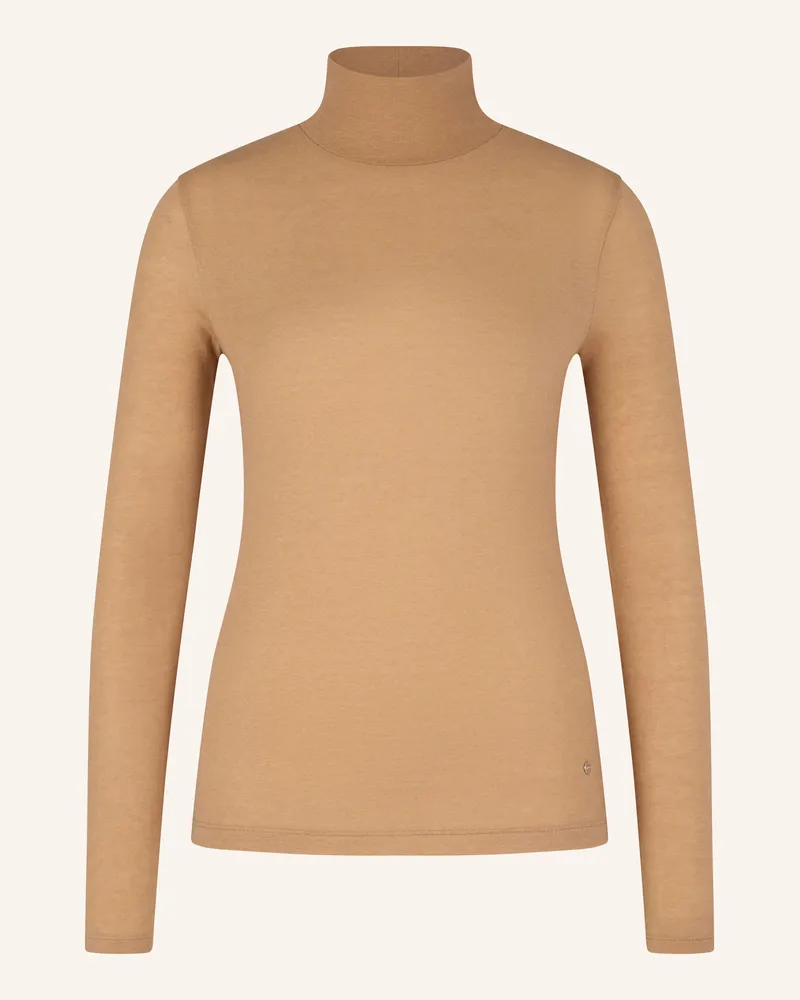 windsor. Rollkragenshirt Camel