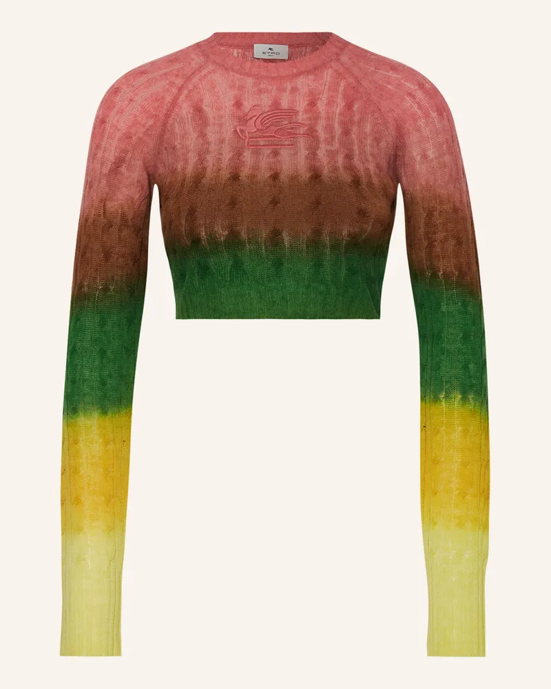 Etro Cropped-Pullover Rosé
