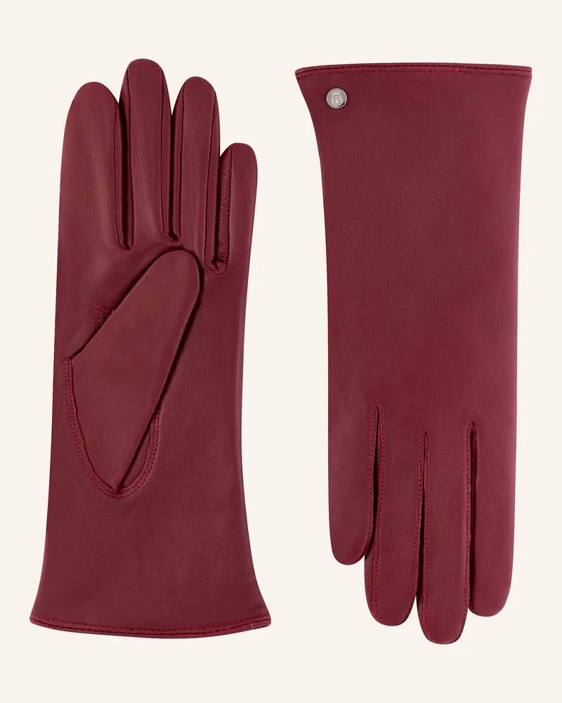 Roeckl Handschuhe PAVIA Dunkelrot