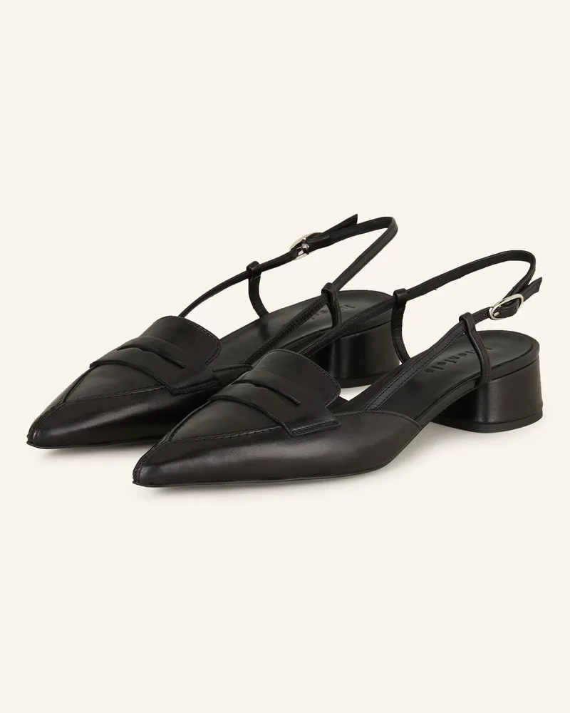 lilienfels Slingpumps Schwarz