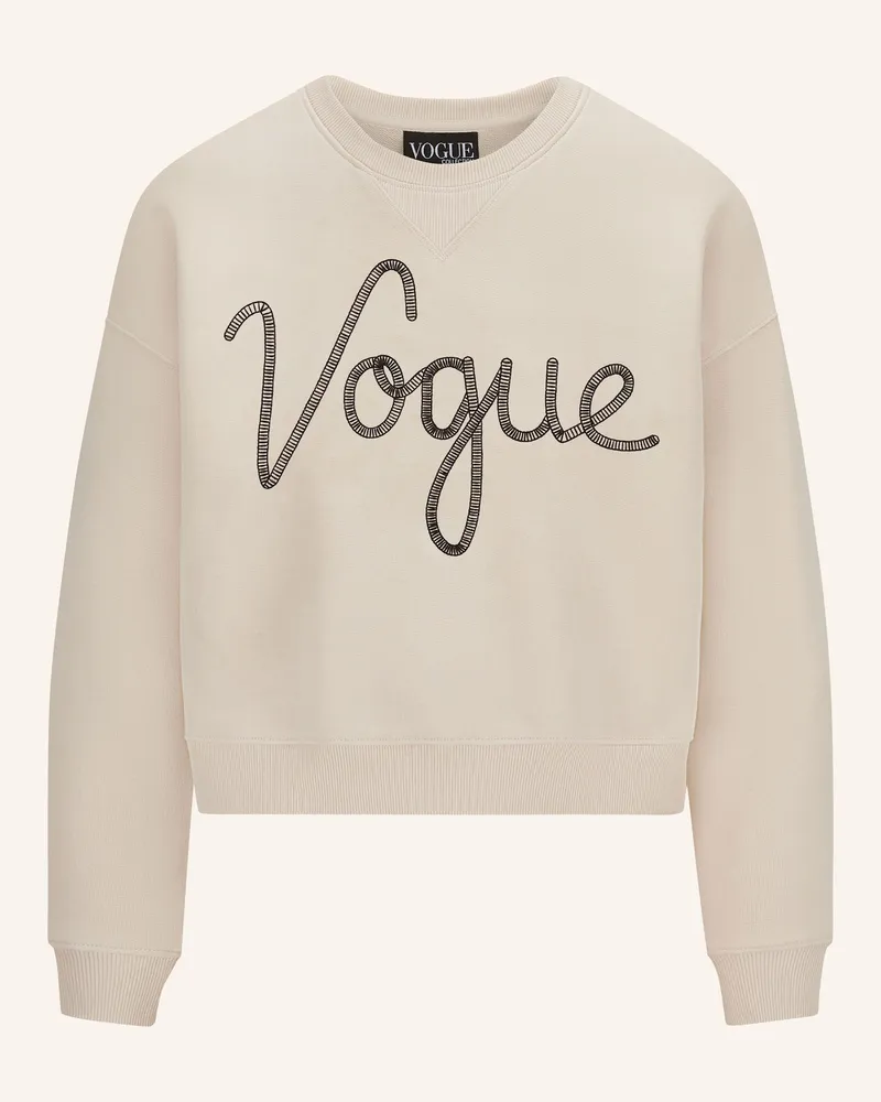VOGUE Collection Sweatshirt Ecru