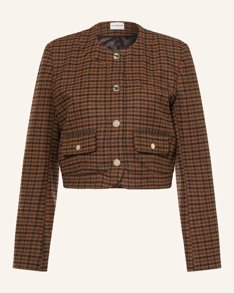 Claudie Pierlot Kastenjacke braun Braun