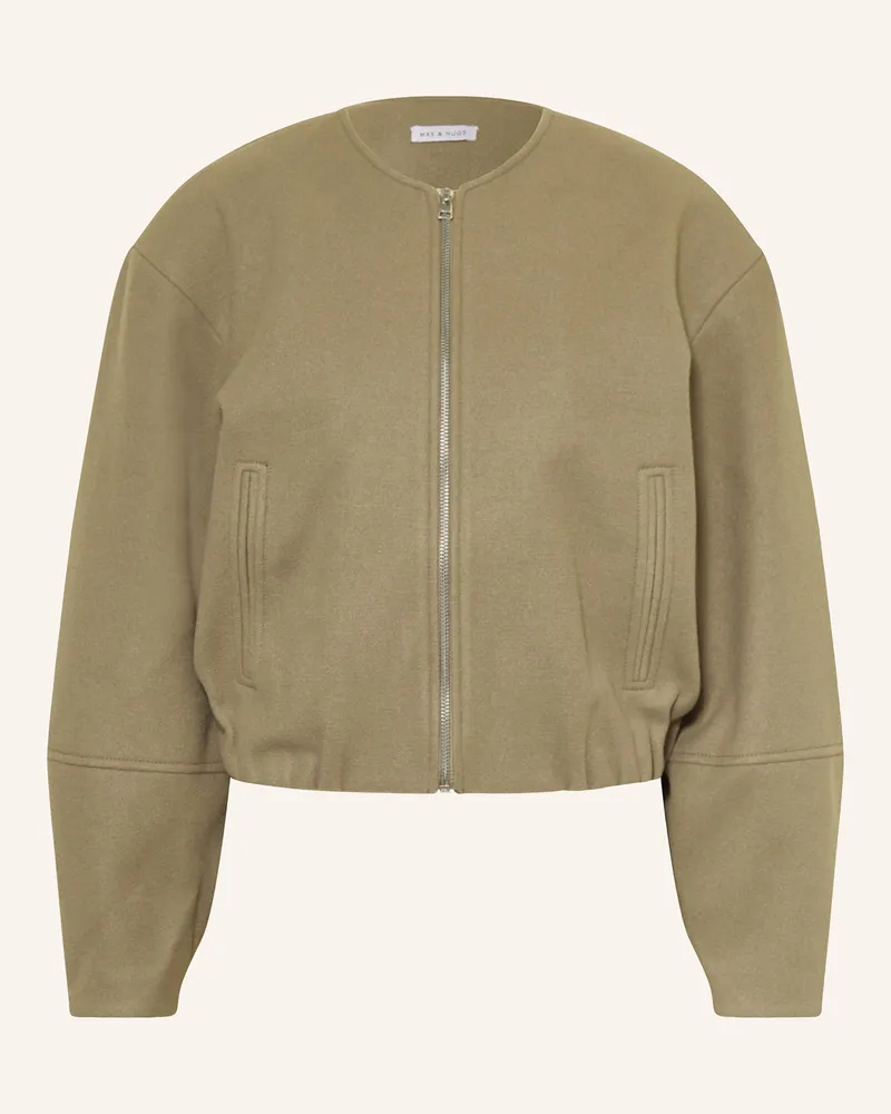 Mrs & HUGS Blouson gruen Oliv