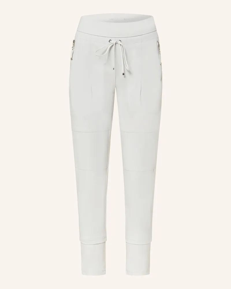 RAFFAELLO ROSSI  Hose Candy Im Jogging-Stil grau Hellgrau