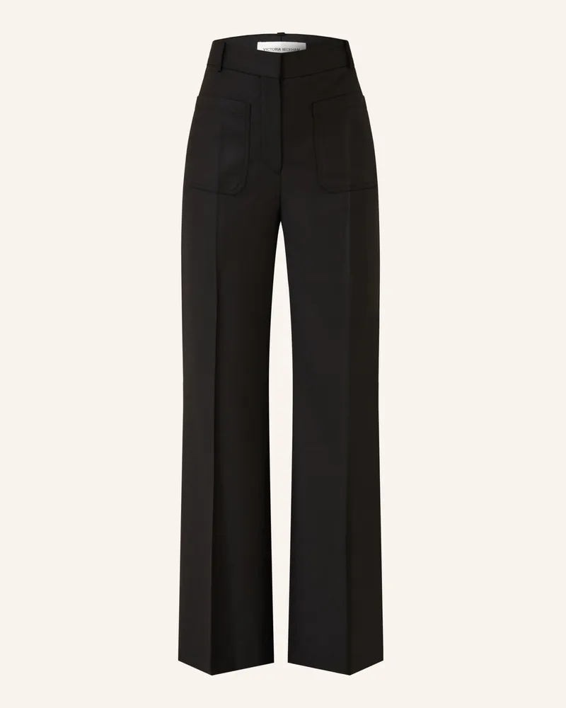 Victoria Beckham Marlenehose Alina schwarz Schwarz